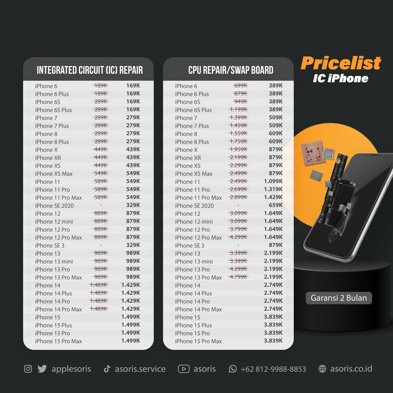 Service iPhone terdekat