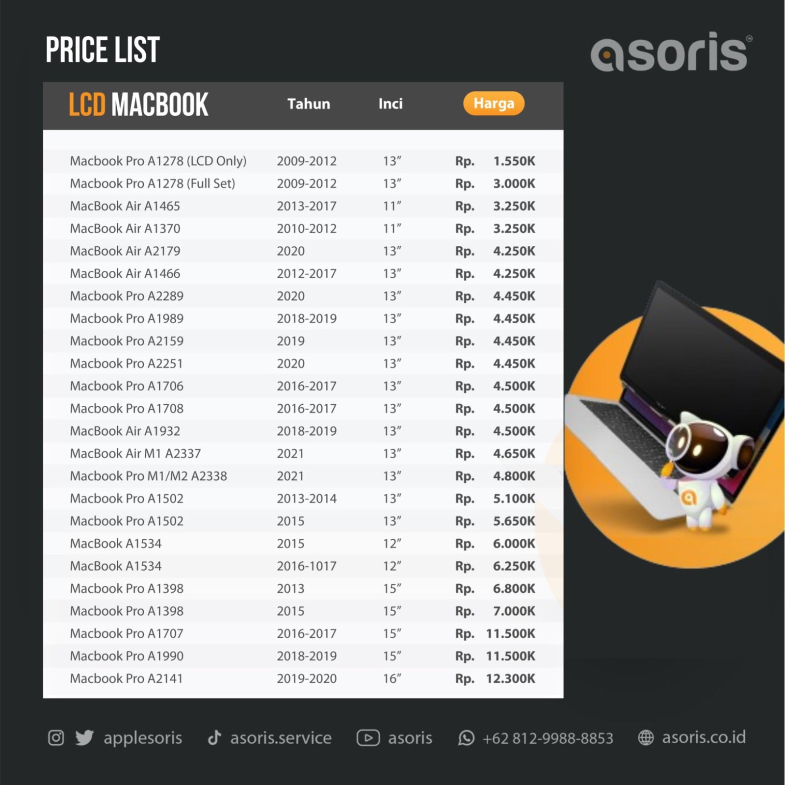 Service iPhone terdekat