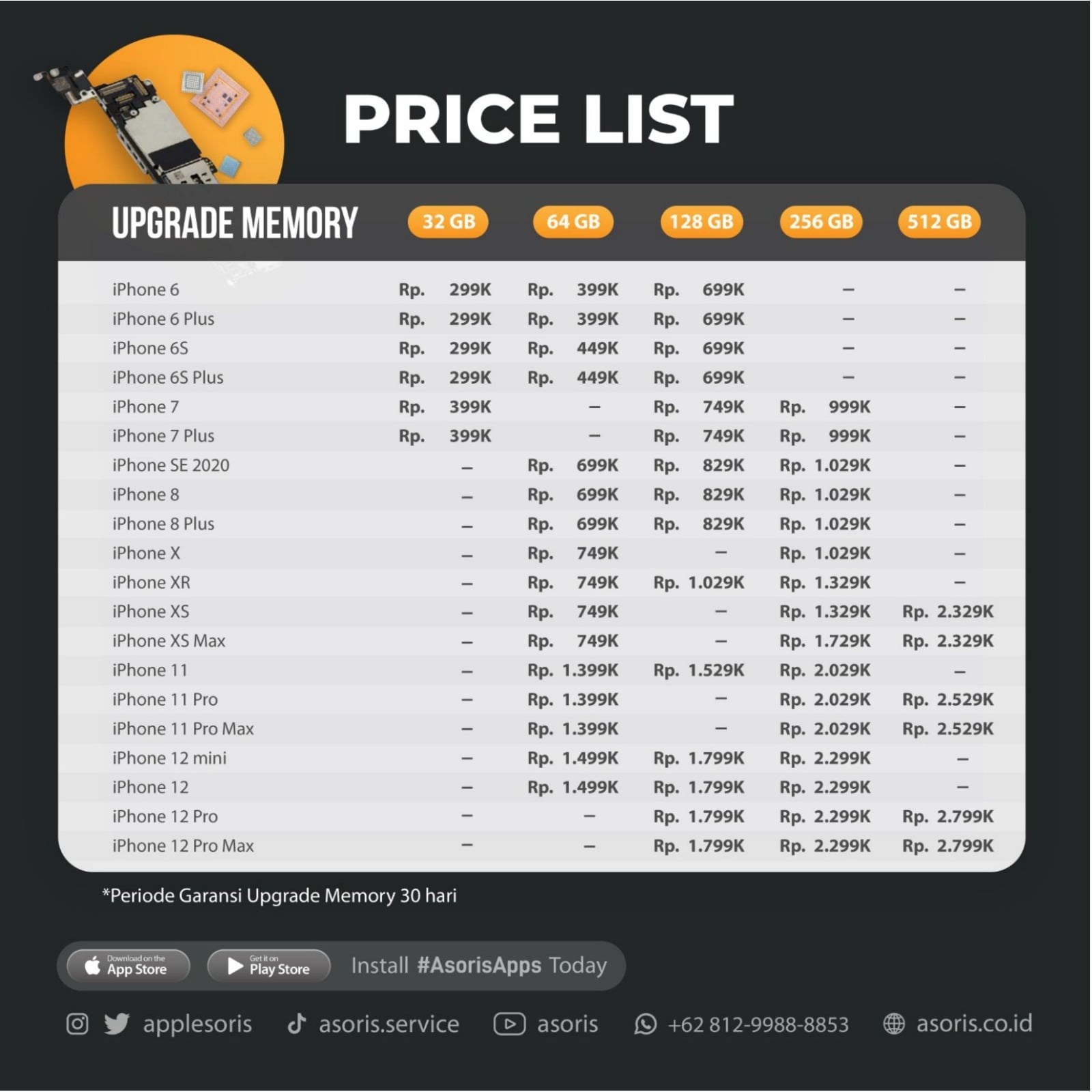 Service iPhone terdekat